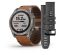 Garmin Fenix 7X Sapphire Solar Titanium w. Chestnut Leather Band (010-02541-19)