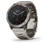 Garmin QUATIX 6X Solar Titanium with Titanium Band