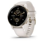 Garmin Venu 2 Plus Cream Gold S. Steel Bezel w. Ivory Case and S. Band (010-02496-02/12)