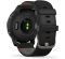 Garmin Venu 2 Slate with Black Leather Band (010-02430-21)