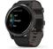 Garmin Venu 2 Slate with Black Leather Band (010-02430-21)