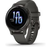 Garmin Venu 2S Slate Bezel with Graphite Case and Silicone Band (010-02429-10/00)