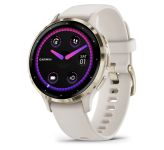 Garmin Venu 3S Soft Gold S. Steel Bezel with Ivory Case and S. Band (010-02785-04)