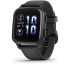 Garmin Venu Sq 2 – Music Edition Slate Aluminum Bezel with Black Case and Silicone Band (010-02700-00/10)