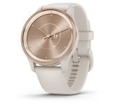 Garmin Vivomove Trend Peach Gold S. Steel Bezel w. Ivory Case and S. Band (010-02665-01)
