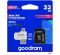 GOODRAM 32 GB microSDHC class 10 UHS-I All-in-One M1A4-0320R12