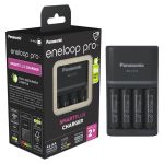 Зарядний пристрій Panasonic Smart-Quick Charger + Eneloop Pro BQ-CC55 AA/HR06 Ni-Mh 2500 mAh BL 4 шт Зарядний пристрій Panasonic Smart-Quick Charger + Eneloop Pro BQ-CC55 AA/HR06 Ni-Mh 2500 mAh BL 4 шт