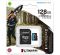 Kingston 128 GB microSDXC class 10 UHS-I U3 Canvas Go! Plus + SD Adapter SDCG3/128GB