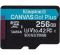 Kingston 256 GB microSDXC class 10 UHS-I U3 Canvas Go! Plus + SD Adapter SDCG3/256GB