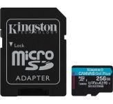 Kingston 256 GB microSDXC class 10 UHS-I U3 Canvas Go! Plus + SD Adapter SDCG3/256GB Kingston 256 GB microSDXC class 10 UHS-I U3 Canvas Go! Plus + SD Adapter SDCG3/256GB