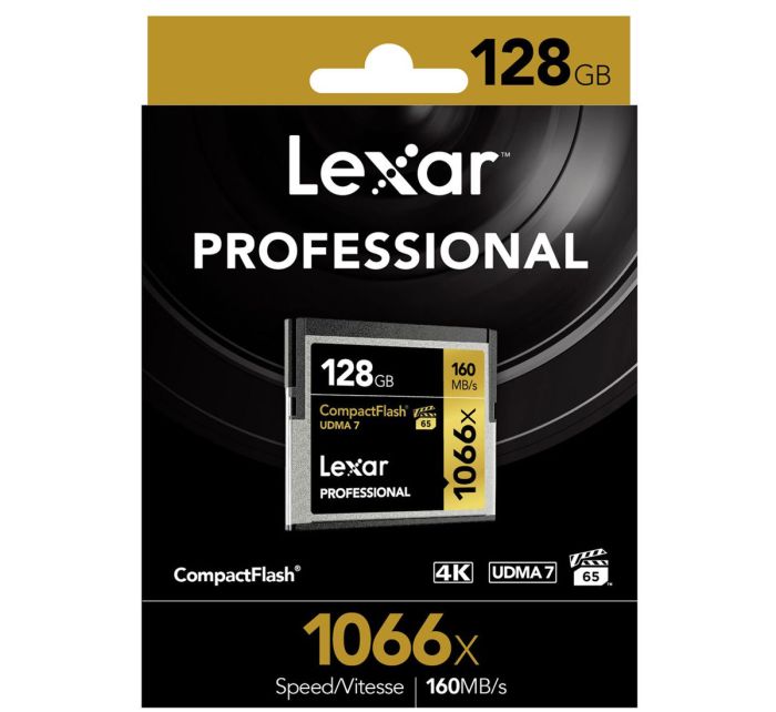 Lexar 128 GB CompactFlash 1066x Professional LCF128CRB1066
