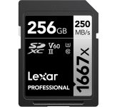 Lexar 256GB Professional 1667x UHS-II SDXC (2-Pack) Lexar 256GB Professional 1667x UHS-II SDXC (2-Pack)