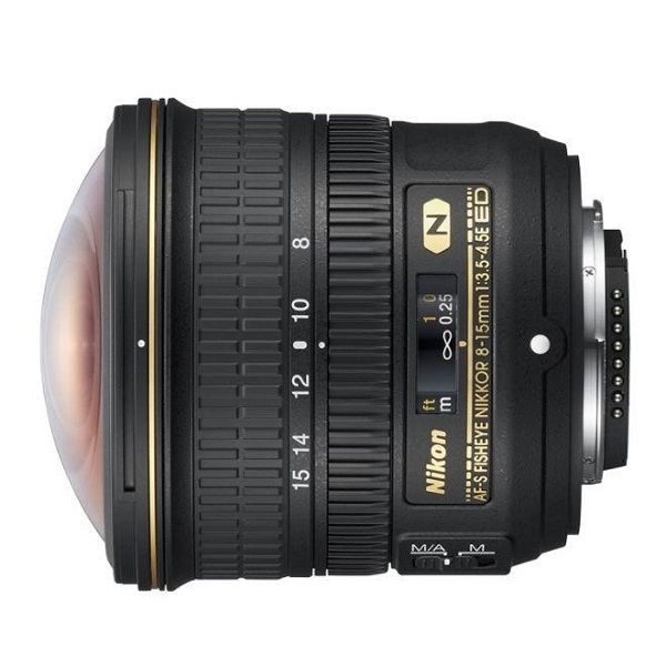 Nikon AF-S Fisheye-Nikkor 8-15mm f/3,5-4,5E E (UA)