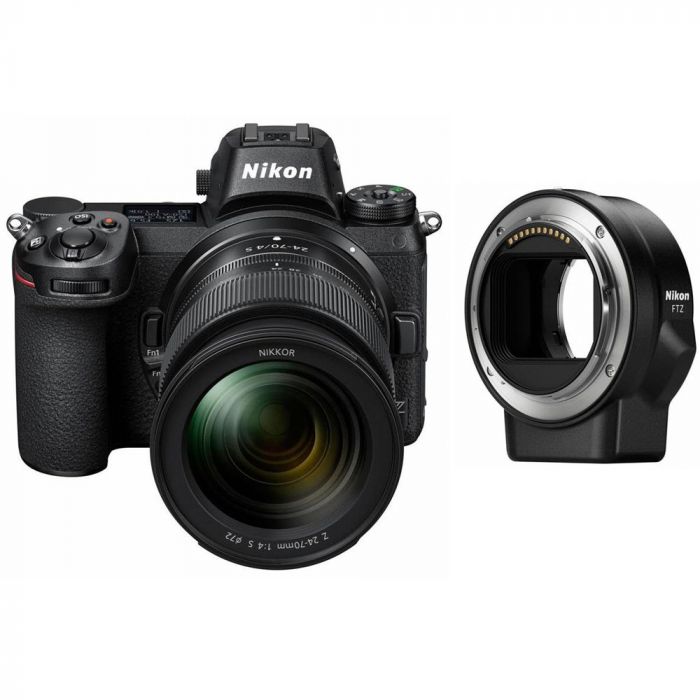Nikon Z6 kit (24-70mm) + FTZ Mount Adapter