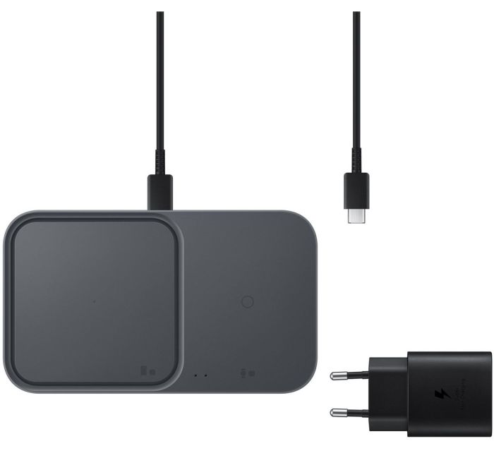 Samsung 15W Wireless Charger Duo with TA Black (EP-P5400TBRG)