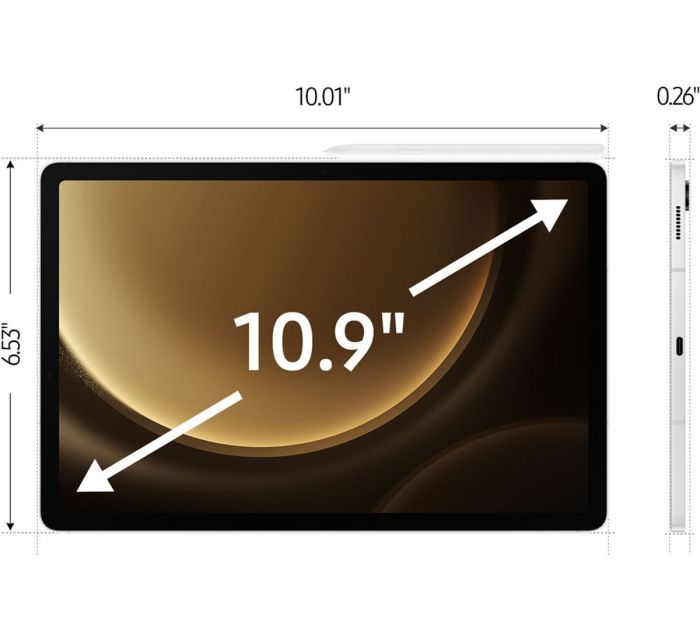Samsung Galaxy Tab S9 FE Wi-Fi 8/256GB Silver (SM-X510NZSE)