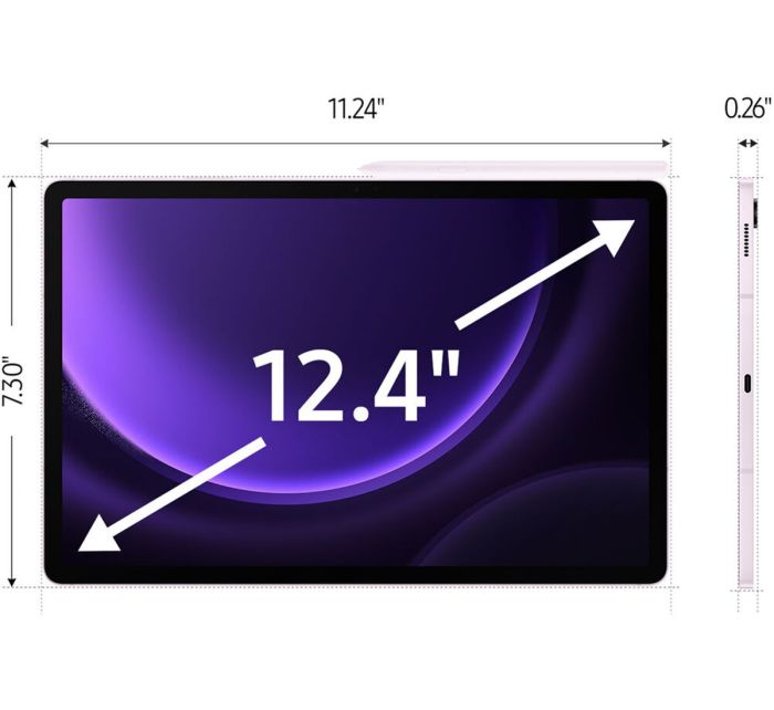 Samsung Galaxy Tab S9 FE Plus Wi-Fi 8/128GB Lavender (SM-X610NLIA)