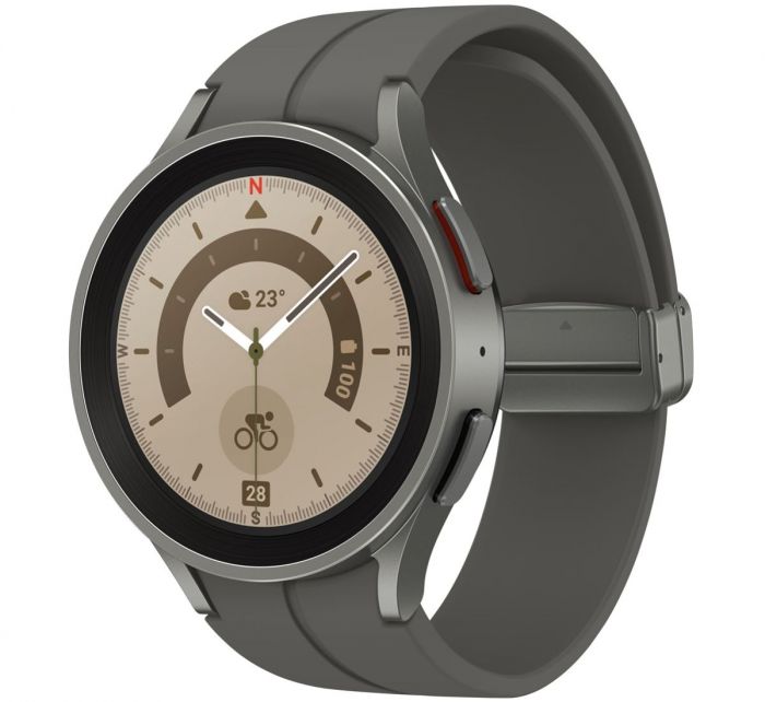 Samsung Galaxy Watch5 Pro 45mm LTE Gray Titanium (SM-R925FZTA)