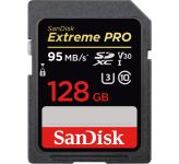 SanDisk 128 GB SDXC UHS-I U3 Extreme Pro SDSDXXY-128G-GN4IN