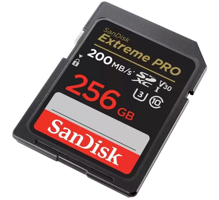 SanDisk 256 GB SDXC UHS-I U3 V30 Extreme PRO (SDSDXXD-256G-GN4IN)
