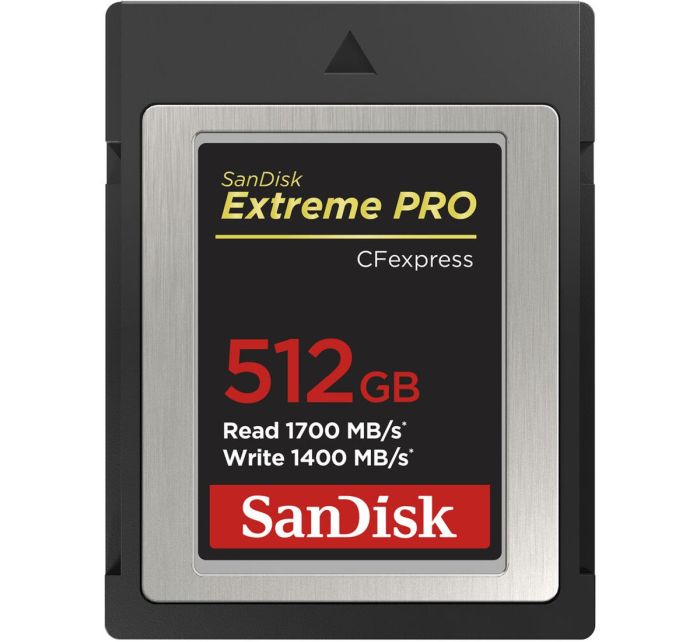 SanDisk 512 GB Extreme Pro CFexpress Type B (SDCFE-512G-GN4IN)