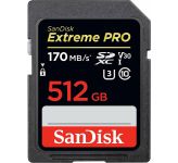 SanDisk 512 GB SDXC UHS-I U3 Extreme Pro SDSDXXY-512G-GN4IN SanDisk 512 GB SDXC UHS-I U3 Extreme Pro SDSDXXY-512G-GN4IN