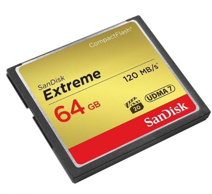 SanDisk 64 GB Extreme CompactFlash (SDCFXSB-064G-G46)