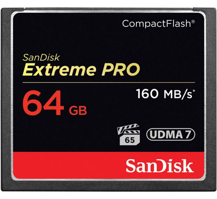 SanDisk 64 GB Extreme Pro CompactFlash (SDCFXPS-064G-X46)
