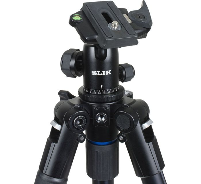 Slik Pro AL-324 BH4 + Горизонтальна штанга Slik Sliding Arm II