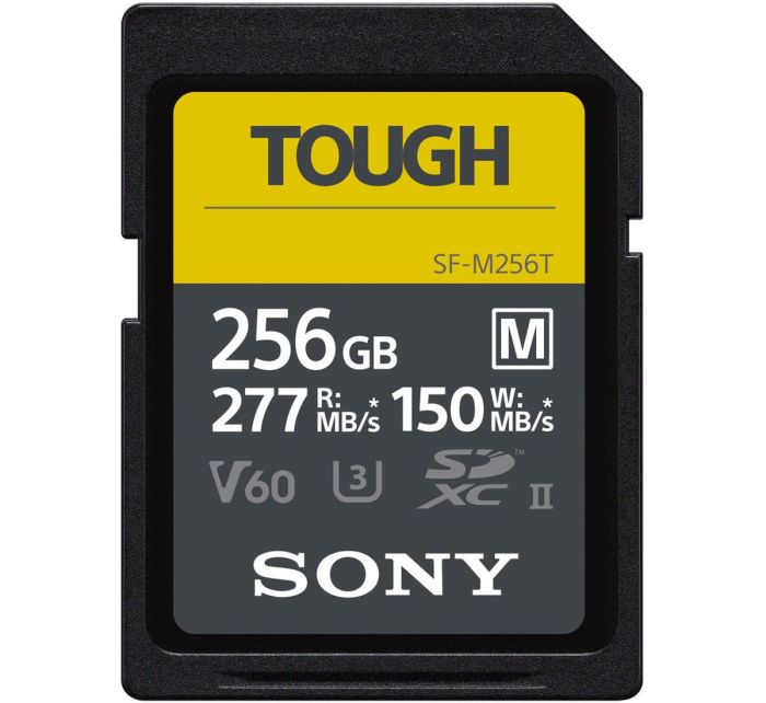 Sony 256 GB SDXC UHS-II U3 V60 TOUGH SFM256T.SYM