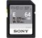 Sony 64 GB SDXC UHS-II U3 V60 SFE64.ET4