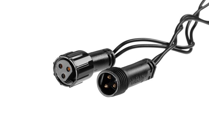 Подовжувач кабелю Twinkly PRO, IP65, AWG22 PVC Rubber 5м, чорний