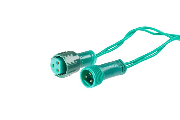 Подовжувач кабеля Twinkly PRO, IP65, AWG22 PVC Rubber 5м, зелений