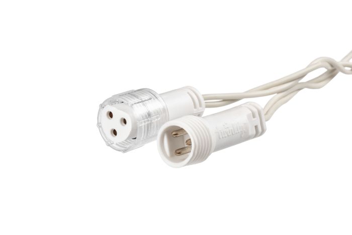 Подовжувач кабеля Twinkly PRO, IP65, AWG22 PVC Rubber 5м, білий